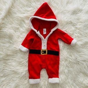 Cozy Santa Fleece Worn Once 3 Months